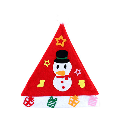 DIY Christmas Hat Christmas Children's Nursery School Christmas Necessities and Children's Christmas Hat